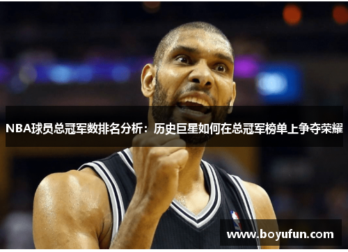 NBA球员总冠军数排名分析：历史巨星如何在总冠军榜单上争夺荣耀