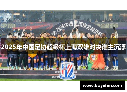 2025年中国足协超级杯上海双雄对决谁主沉浮